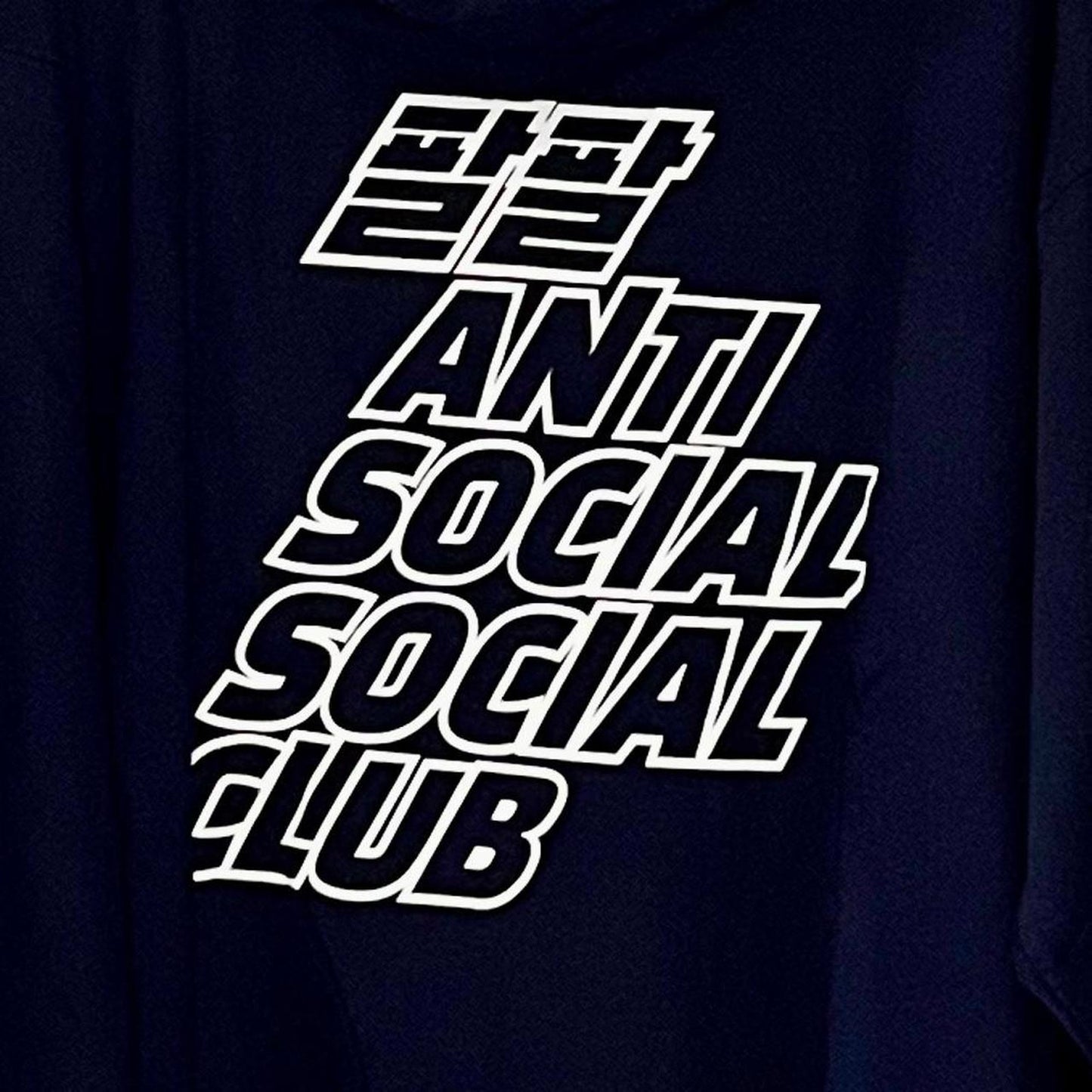 Anti-Social Social Club !NWT! - Midnight Club - in NAVY