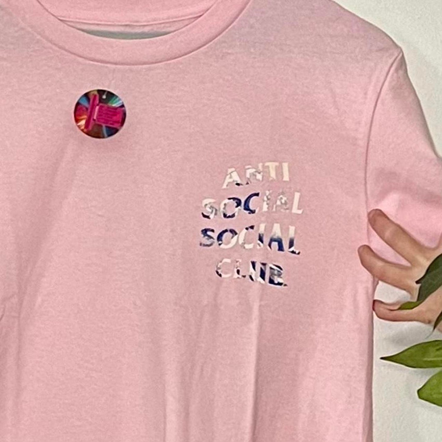 Anti Social Social Club Tonkotsu Tee 'Pink in Small